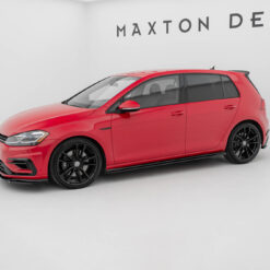 Alternative view of Side Skirts Diffusers V.4 Volkswagen Golf R / R-Line Mk7 Facelift