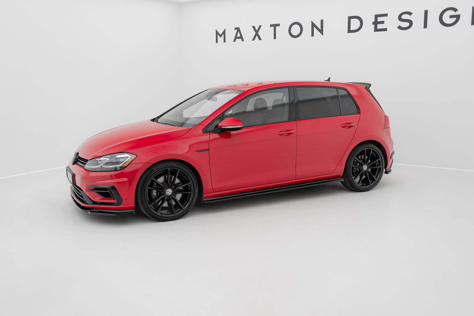 Side Skirts Diffusers V.4 Volkswagen Golf R / R-Line Mk7 Facelift - Image 2