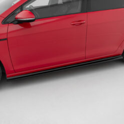 Side Skirts Diffusers V.4 Volkswagen Golf R / R-Line Mk7 Facelift