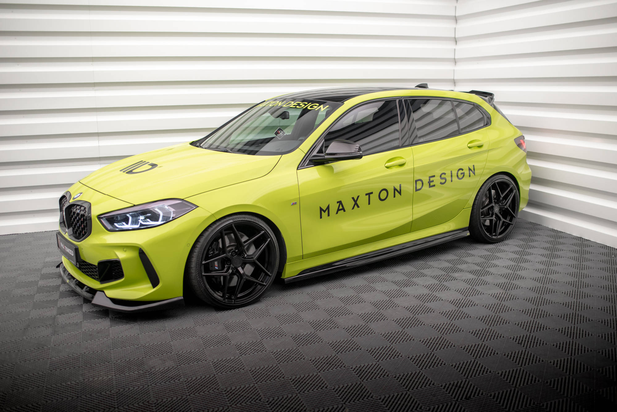 Side Skirts Diffusers V.4 for BMW 1 M-Pack/ M135i / 128ti F40 - Image 3