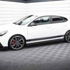 Alternative view of Side Skirts Diffusers V.5 Hyundai I30 N / N-Line Hatchback / Fastback Mk3 / Mk3 Facelift