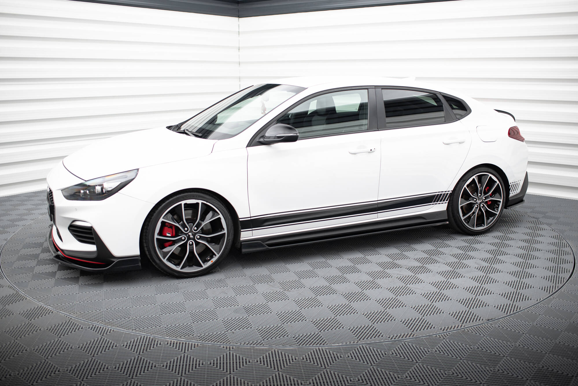 Side Skirts Diffusers V.5 Hyundai I30 N / N-Line Hatchback / Fastback Mk3 / Mk3 Facelift - Image 2