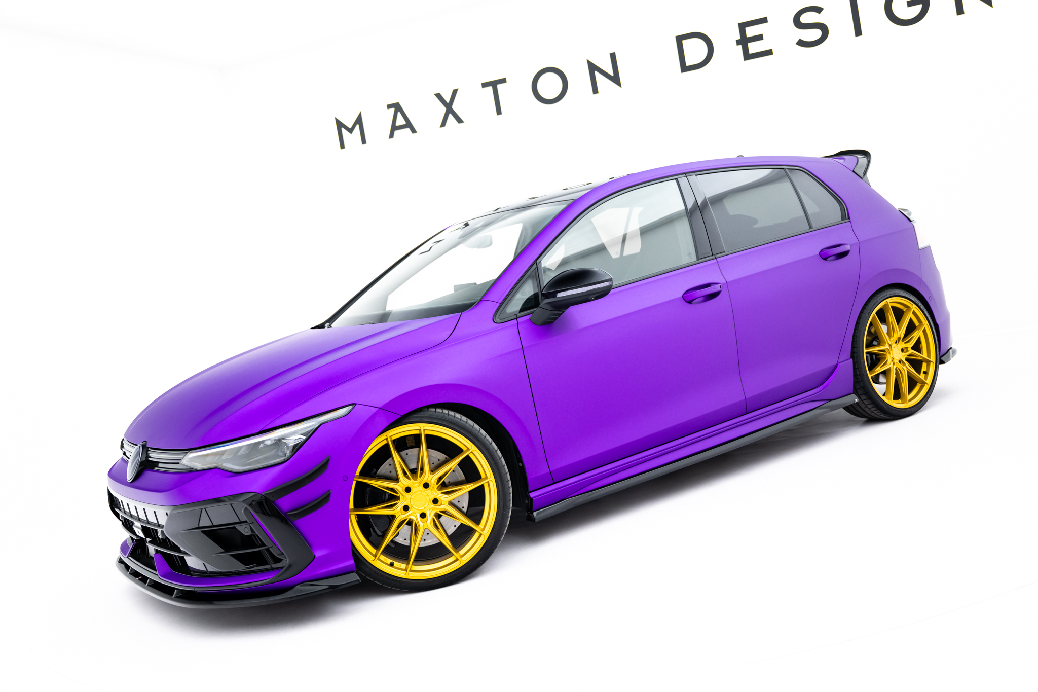 Side Skirts Diffusers V.5 Volkswagen Golf R Hatchback Mk8 / Mk8 Facelift - Image 3