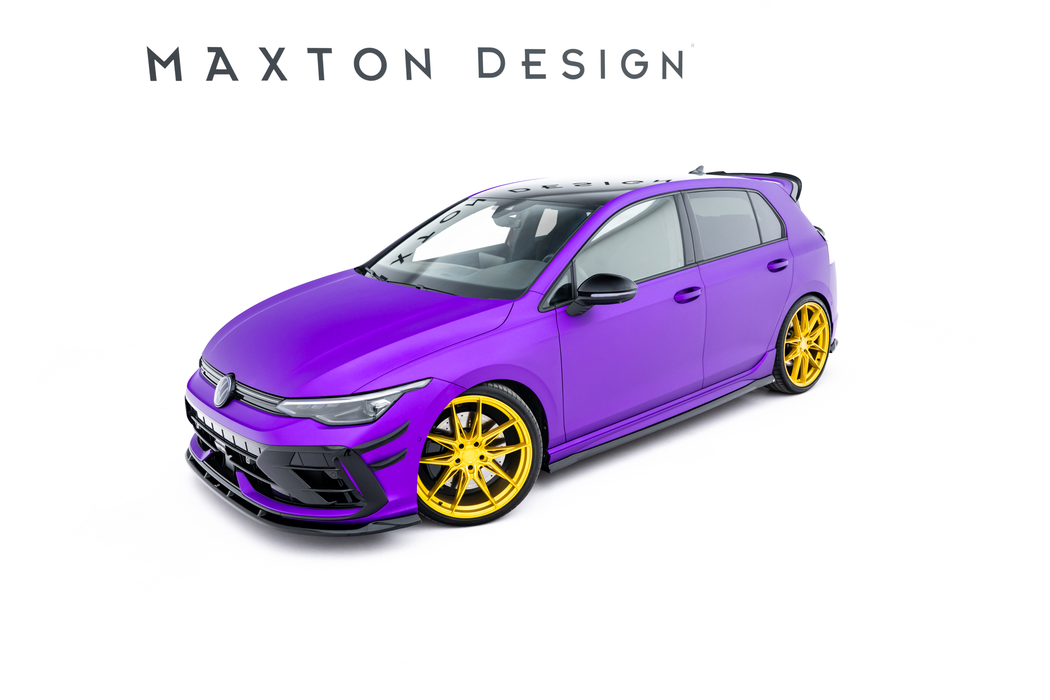 Side Skirts Diffusers V.5 Volkswagen Golf R Hatchback Mk8 / Mk8 Facelift - Image 5