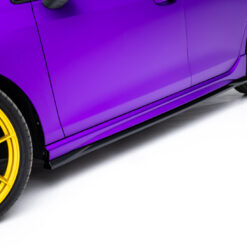 Alternative view of Side Skirts Diffusers V.5 Volkswagen Golf R Hatchback Mk8 / Mk8 Facelift