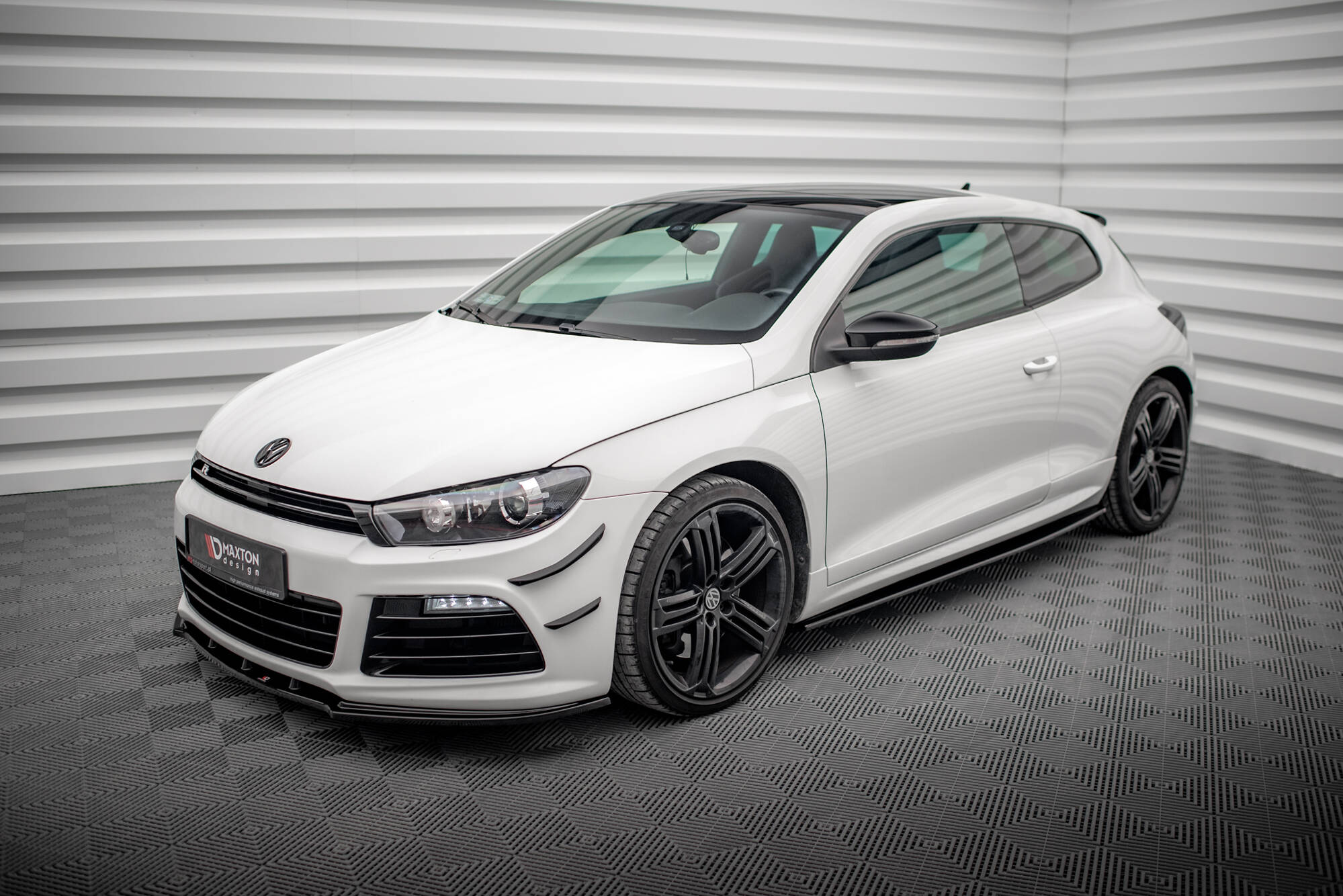 Side Skirts Diffusers Volkswagen Scirocco R Mk3 - Image 2