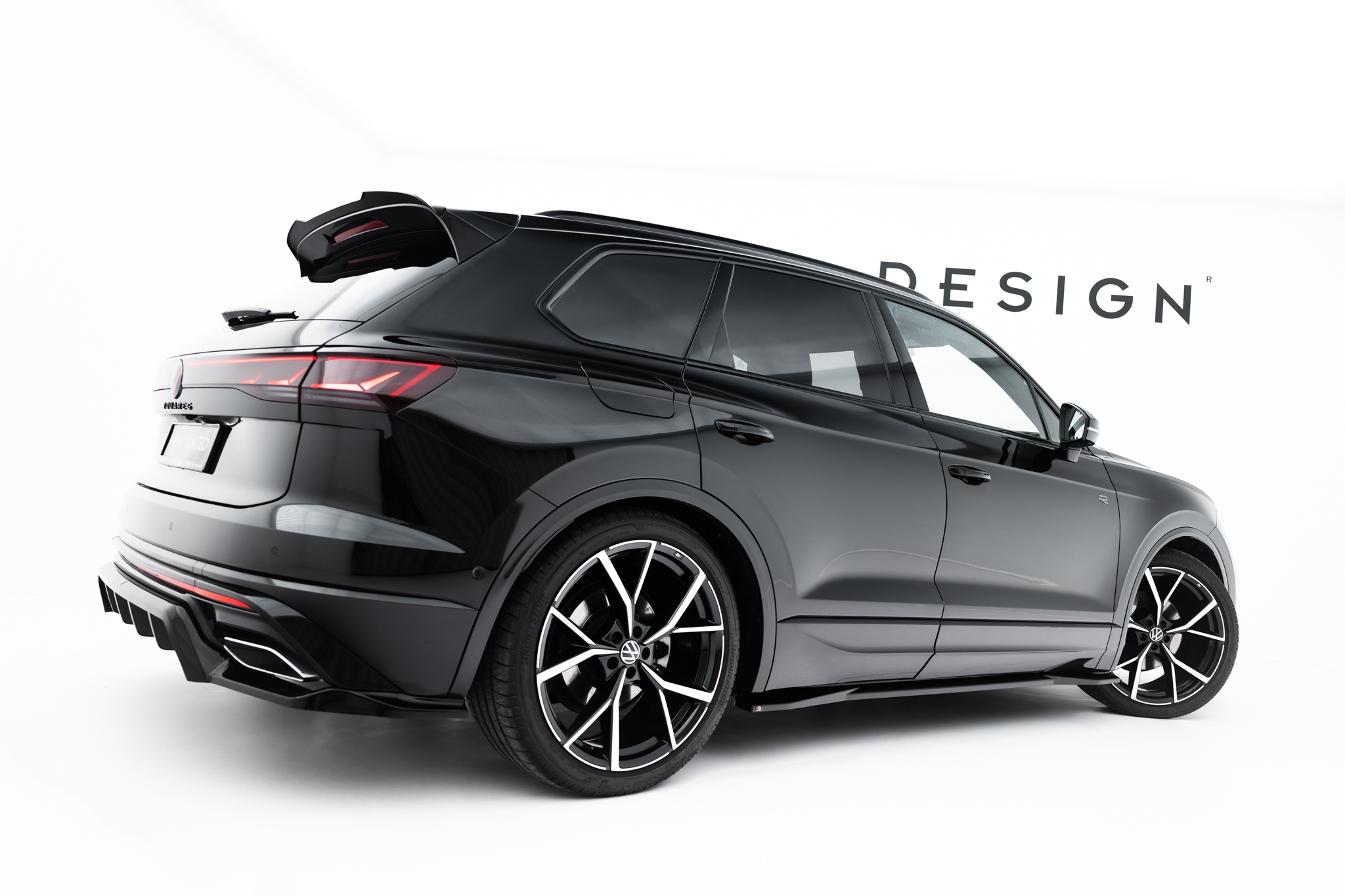 Side Skirts Diffusers Volkswagen Touareg R-Line Mk3 Facelift