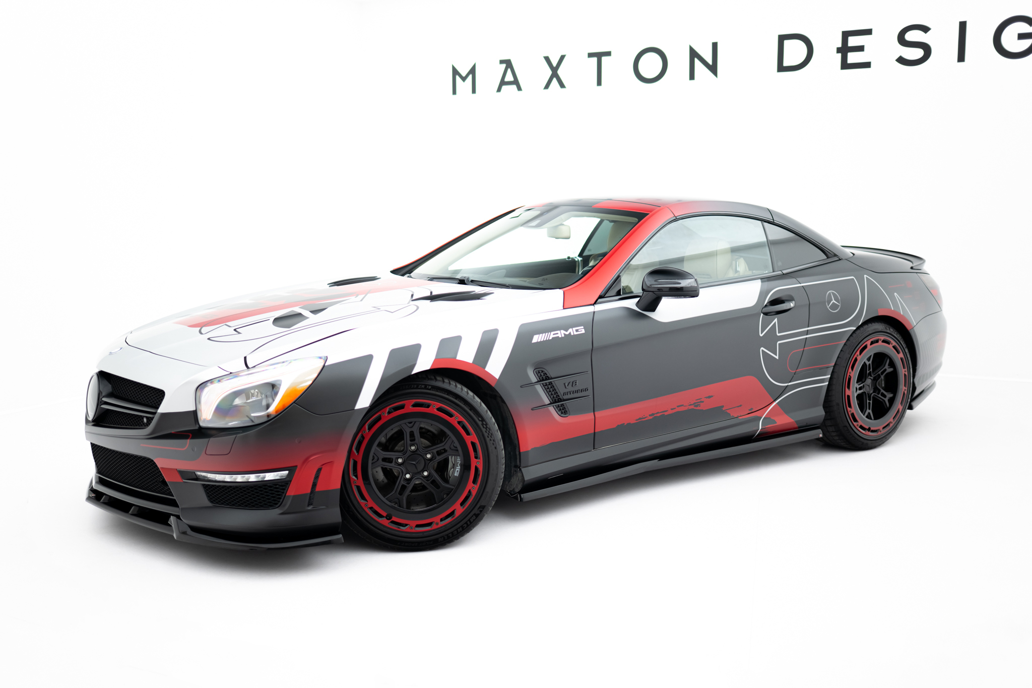 Side skirts Diffusers Mercedes-Benz SL 63 AMG R231 - Image 3