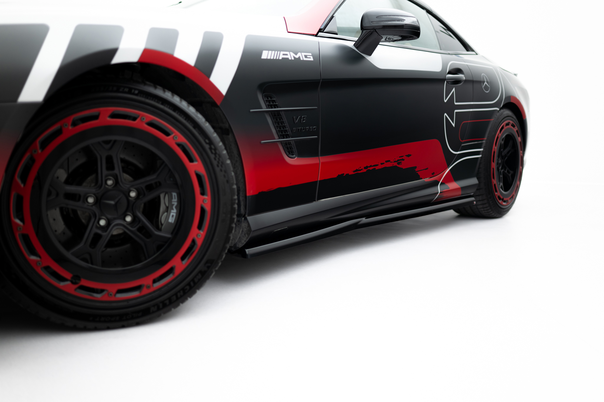 Side skirts Diffusers Mercedes-Benz SL 63 AMG R231 - Image 4