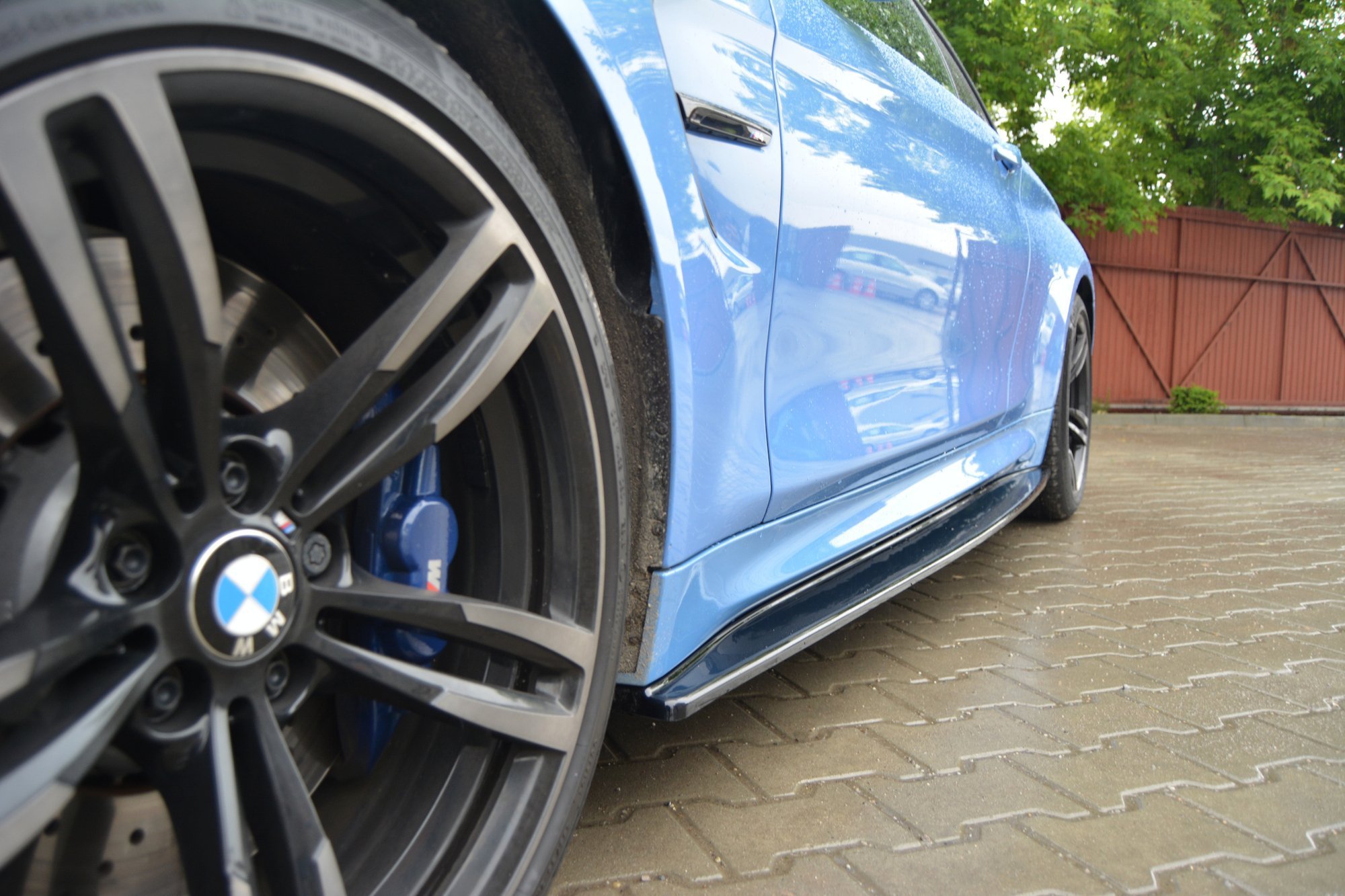 Side skirts Diffusers V.1 BMW M4 F82 - Image 3