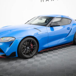 Alternative view of Side skirts Diffusers V.2 Toyota Supra Mk5