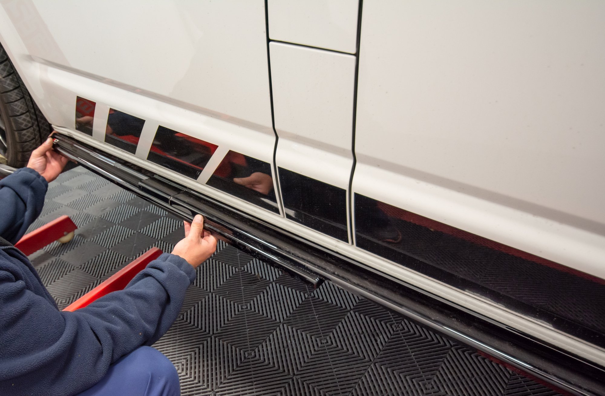 Side skirts Diffusers Volkswagen T6 - Image 8