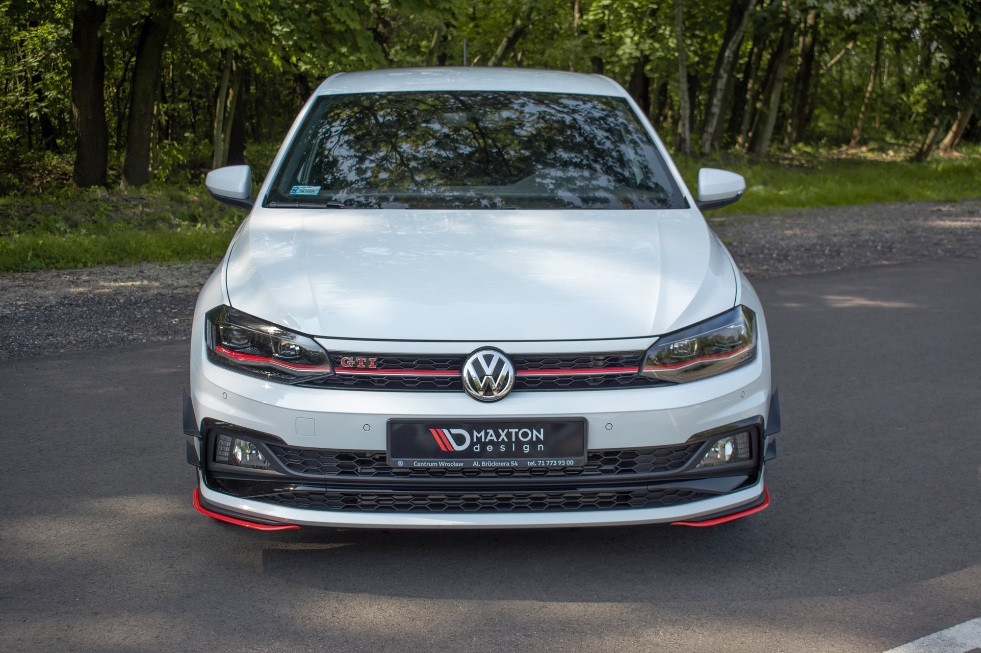 Splittery Przednie Boczne Volkswagen Polo GTI / R-line Mk6 - Image 2