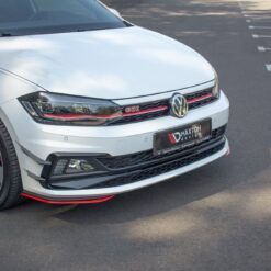 Splittery Przednie Boczne Volkswagen Polo GTI / R-line Mk6