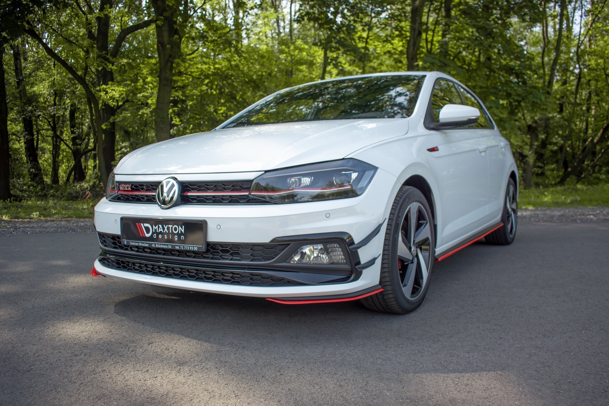 Splittery Przednie Boczne Volkswagen Polo GTI / R-line Mk6 - Image 4