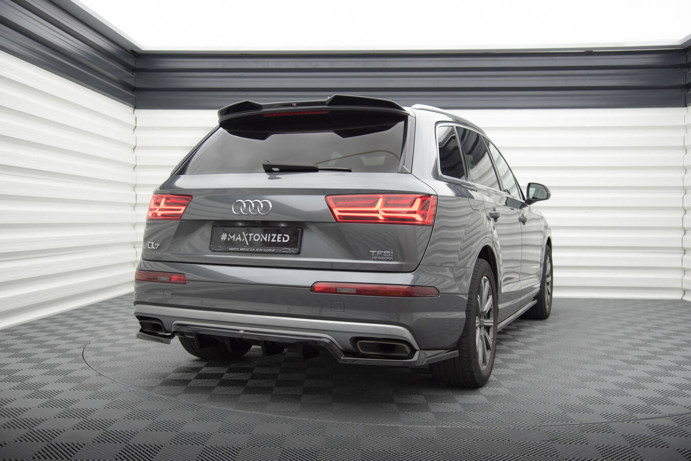 Spoiler Cap 3D Audi Q7 Mk2 - Image 2