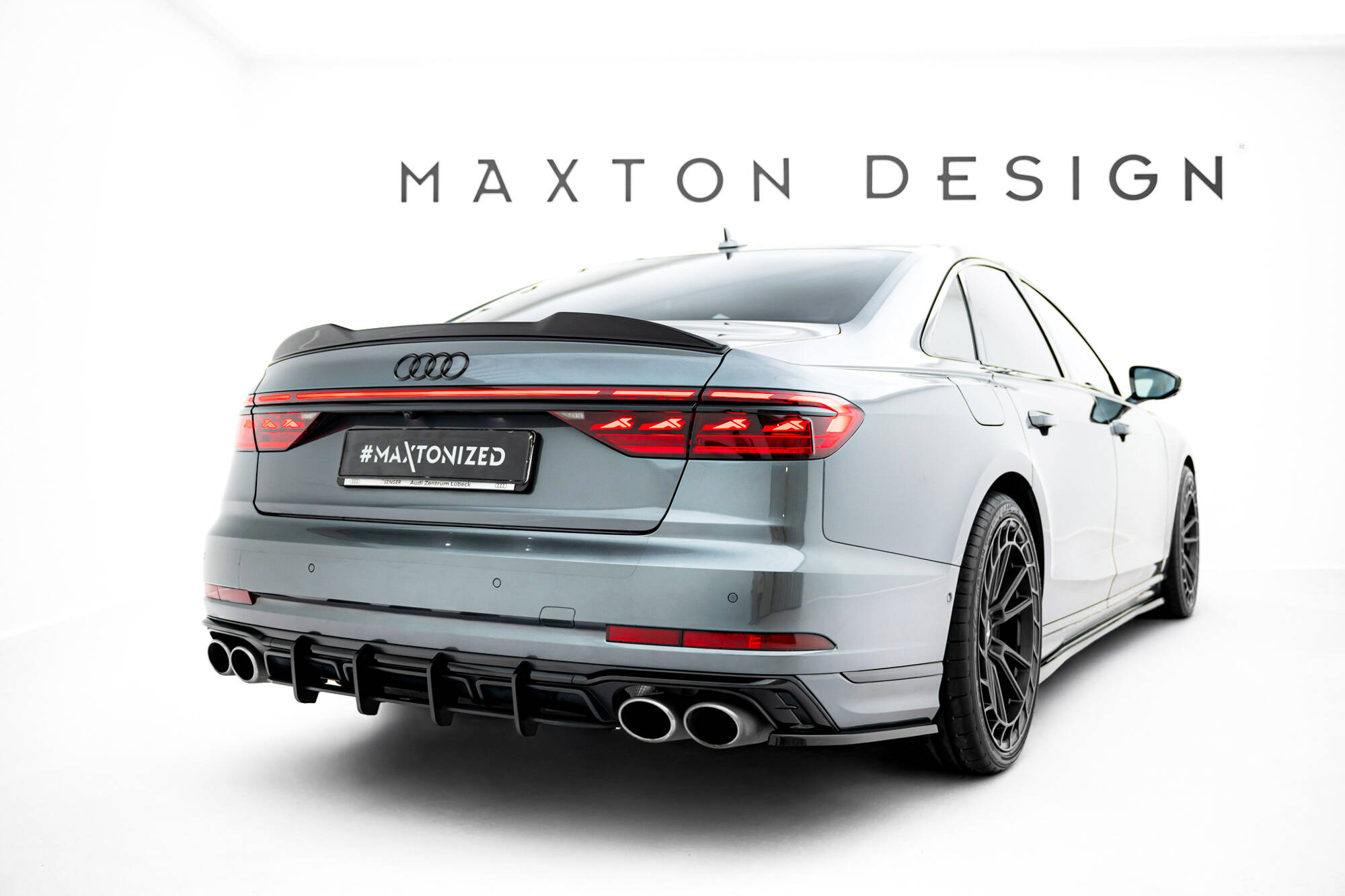 Spoiler Cap 3D Audi S8 / A8 S-Line D5 Facelift - Image 3