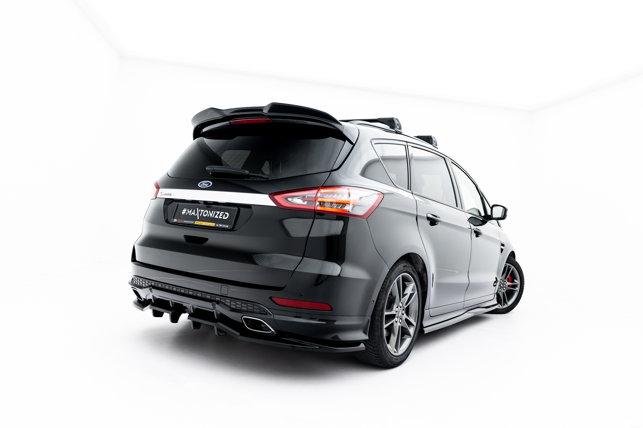 Spoiler Cap 3D Ford S-Max ST-Line Mk2 Facelift - Image 4