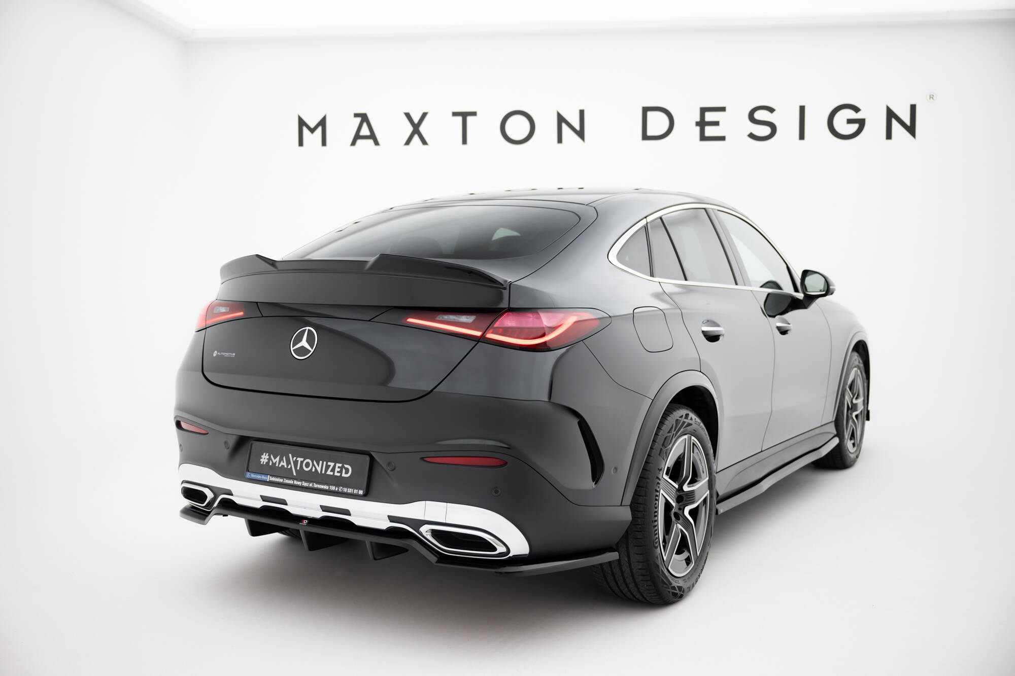 Spoiler Cap 3D Mercedes-Benz GLC Coupe AMG-Line C254 - Image 2
