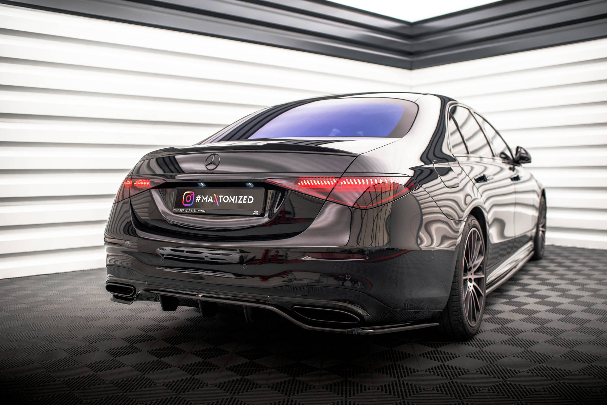 Spoiler Cap 3D Mercedes-Benz S AMG-Line W223 - Image 2