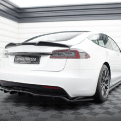Alternative view of Spoiler Cap 3D Tesla Model S Plaid Mk1 Facelift