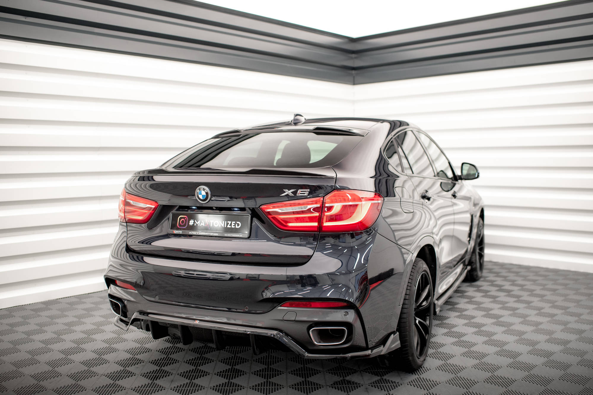 Spoiler Cap 3D V.1 BMW X6 F16 M-Pack / X6 M F86 - Image 2