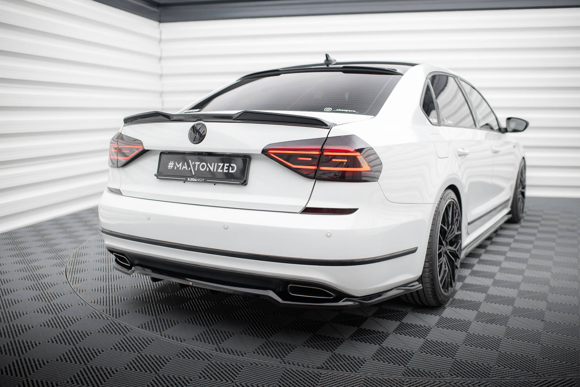 Spoiler Cap 3D Volkswagen Passat GT B8 Facelift USA - Image 2