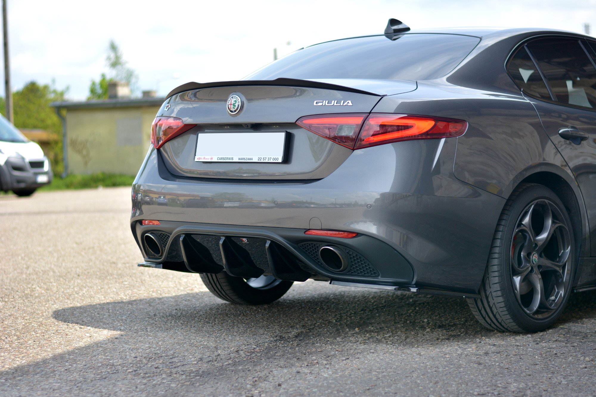 Spoiler Cap Alfa Romeo Giulia - Image 2