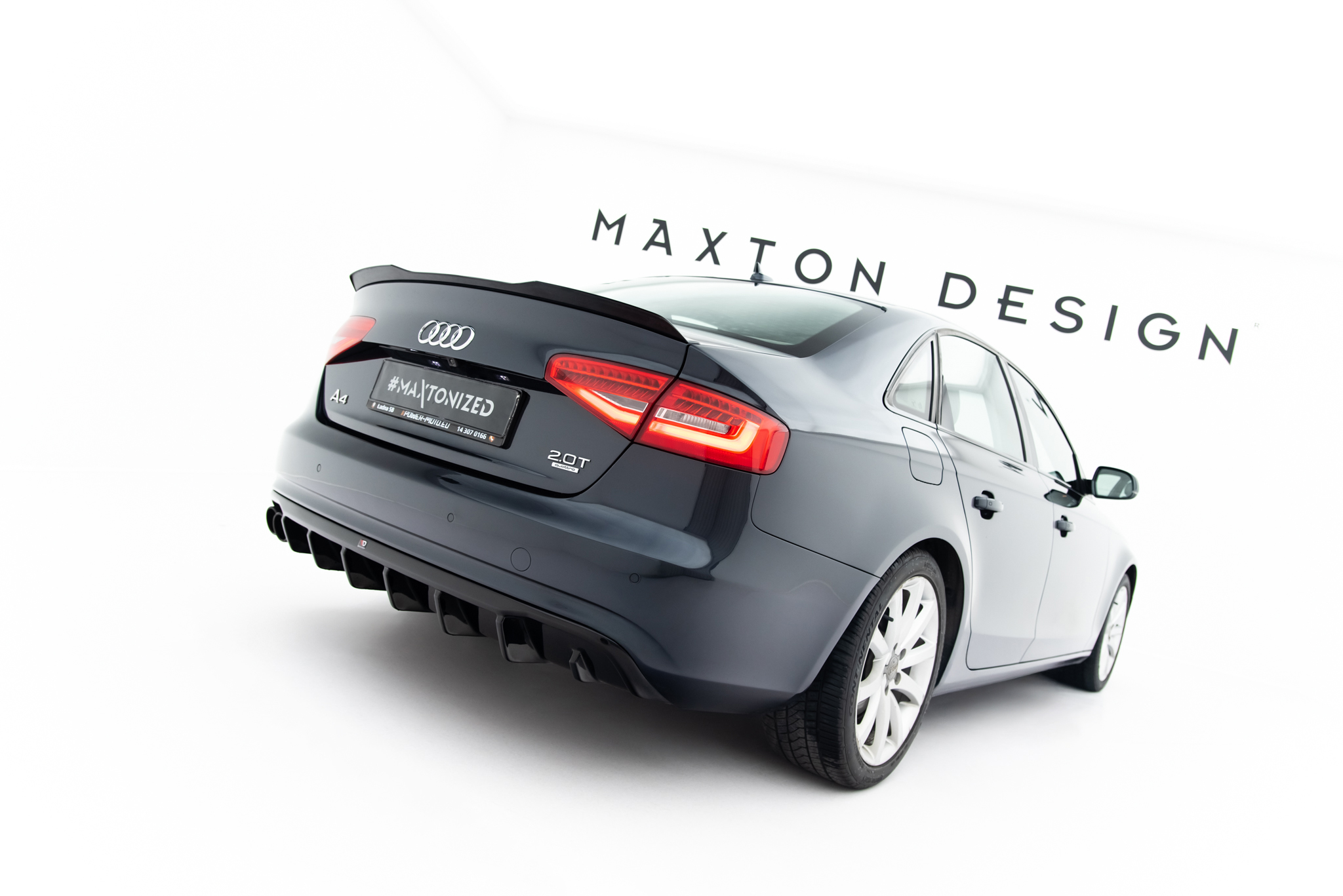 Spoiler Cap Audi A4 Sedan B8 / B8 Facelift - Image 2