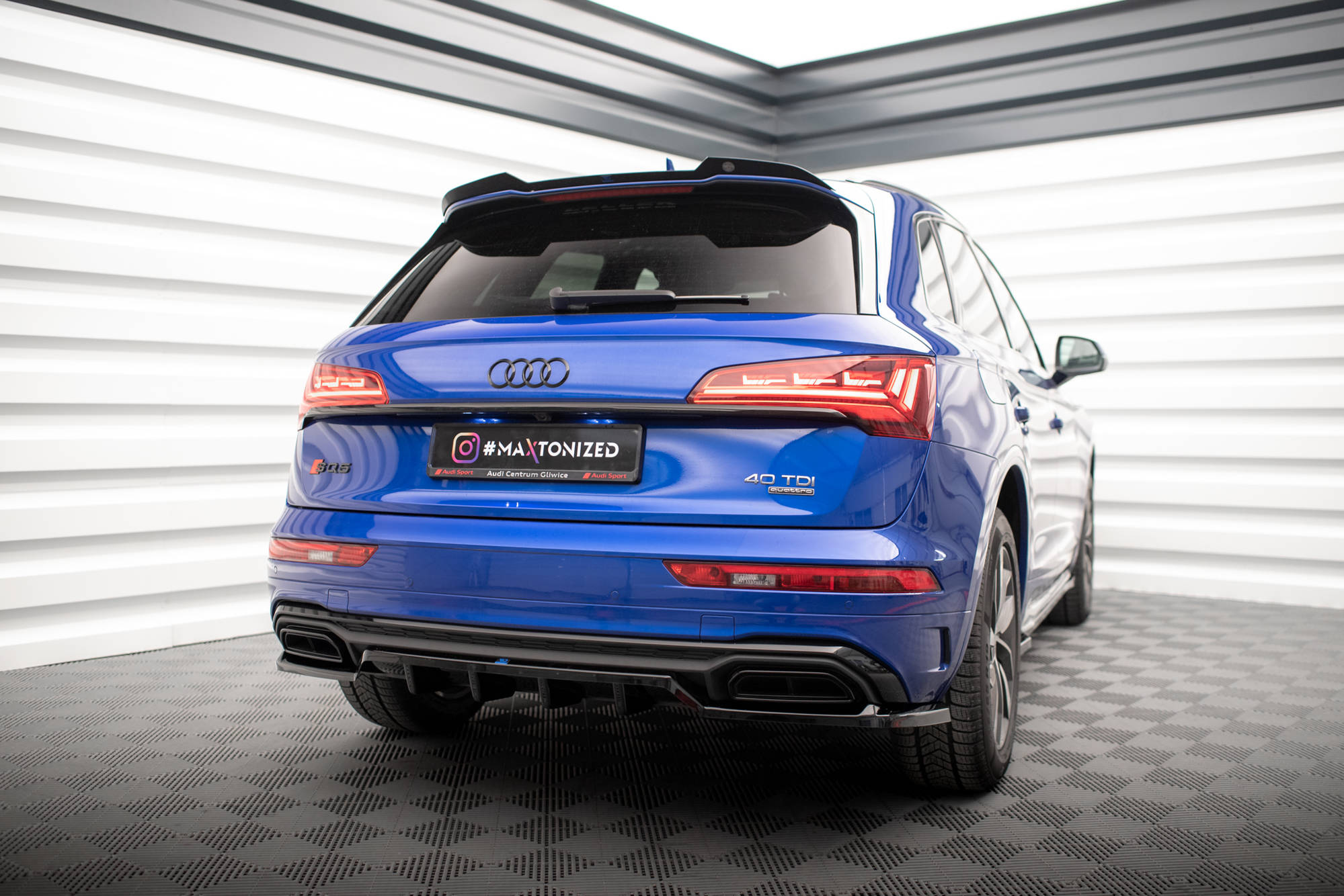 Spoiler Cap Audi Q5 S-Line SUV Mk2 Facelift - Image 2