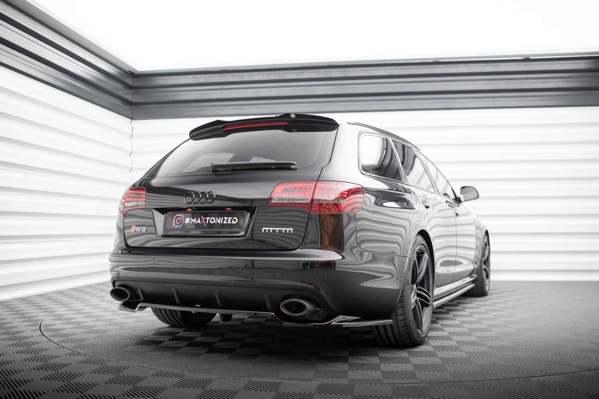 Spoiler Cap Audi RS6 Avant C6 - Image 3