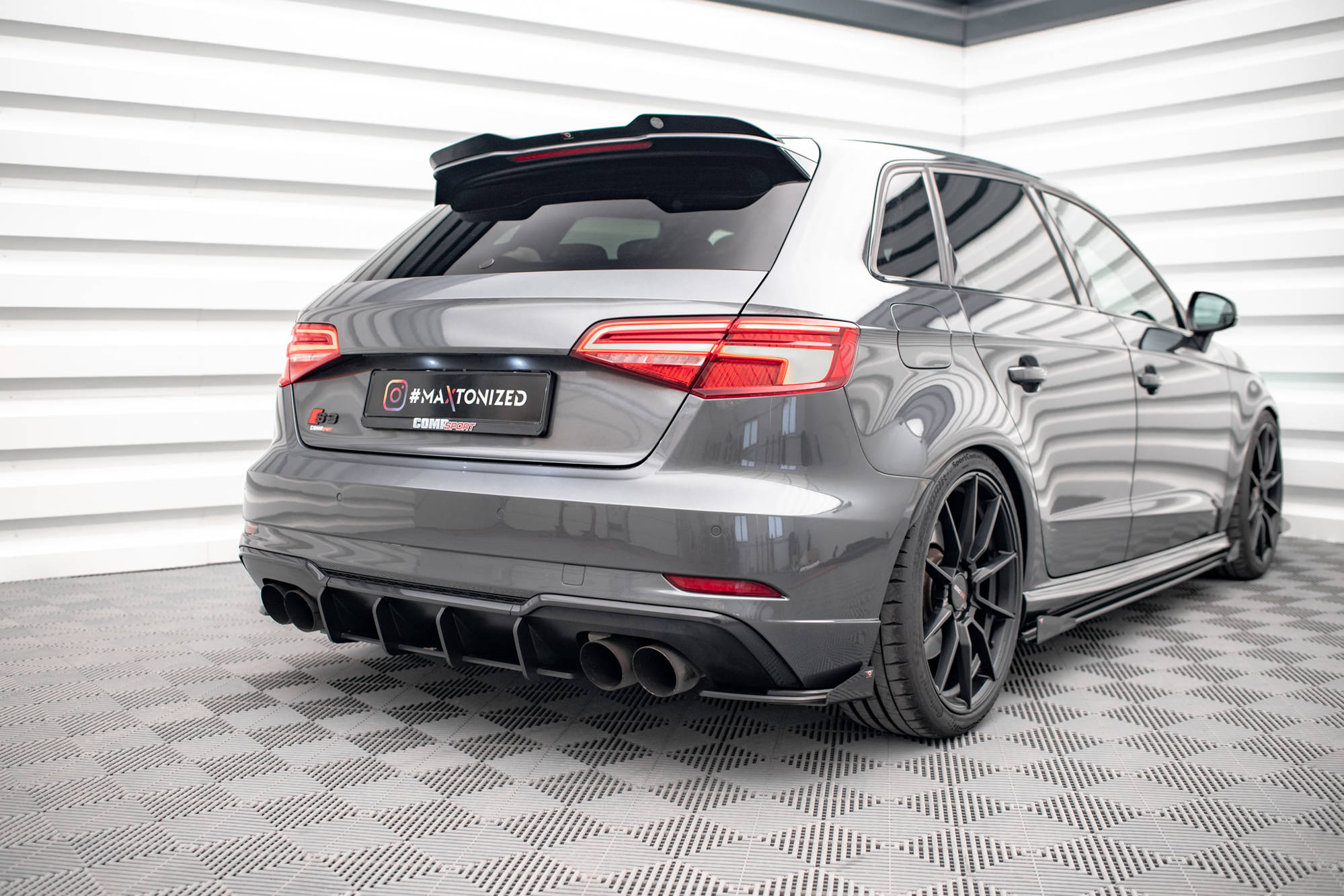 Spoiler Cap Audi S3 / A3 S-Line Sportback 8V - Image 2