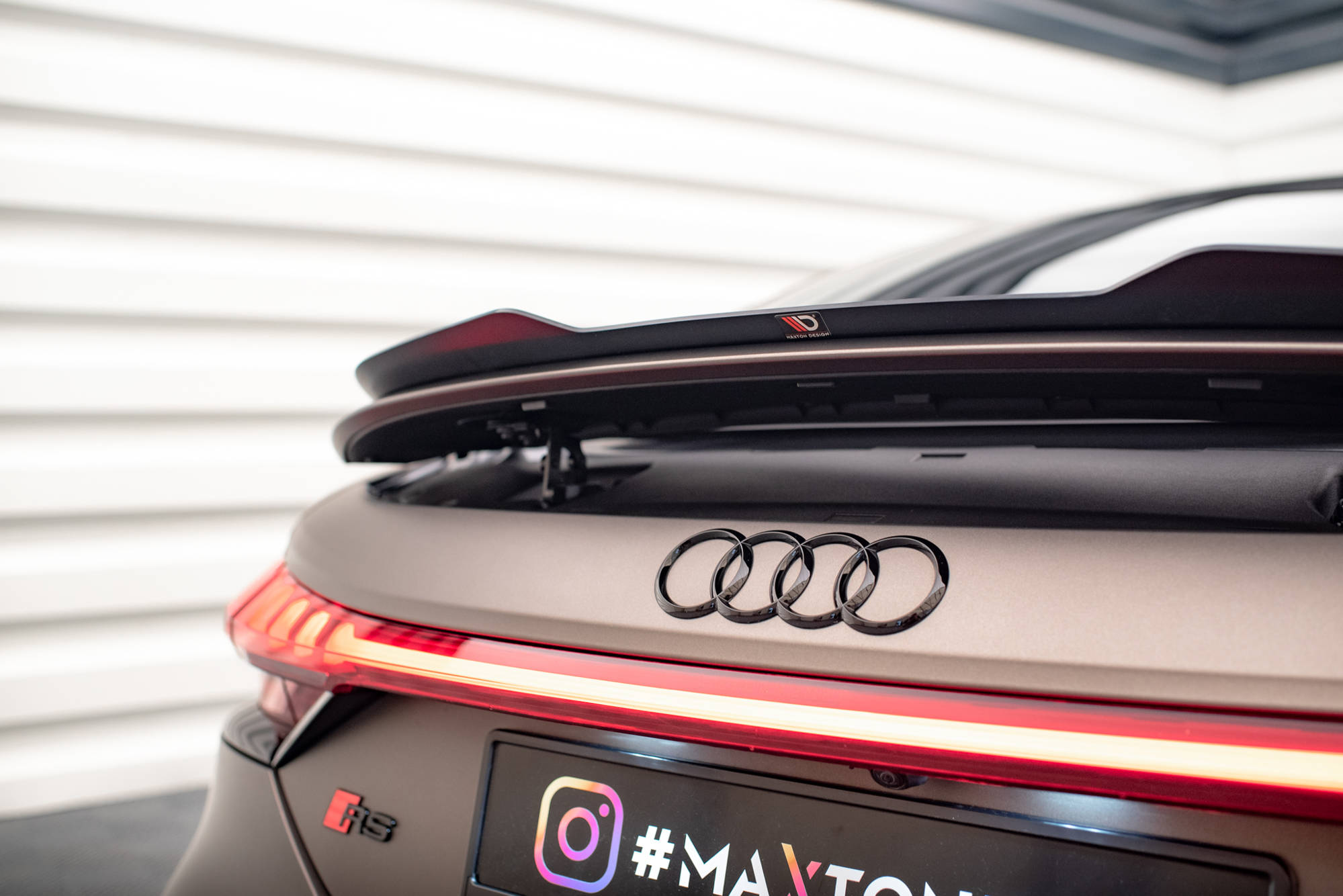 Spoiler Cap Audi e-Tron GT / RS GT RS Mk1 - Image 2