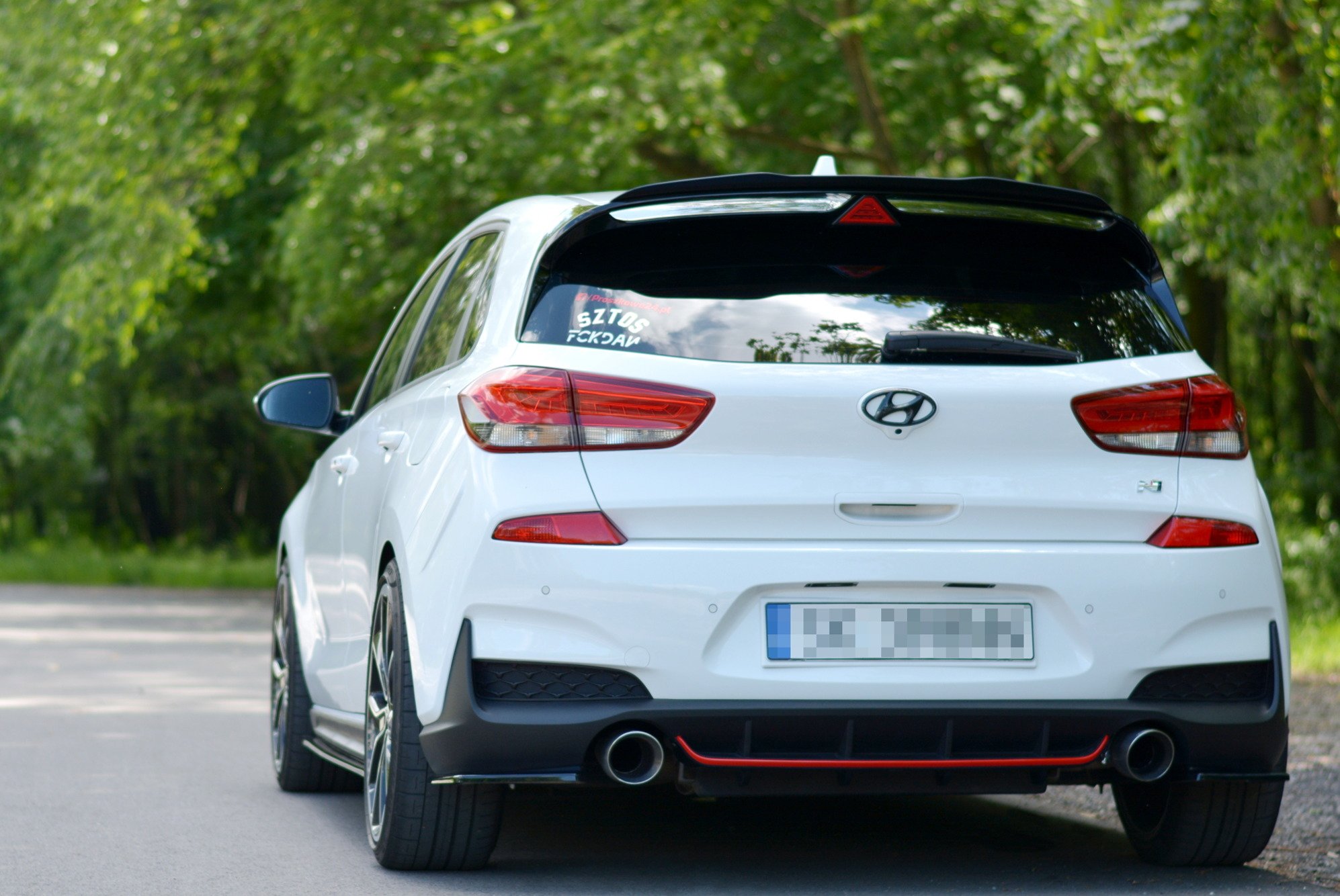 Spoiler Cap Hyundai I30 N Mk3 Hatchback - Image 3