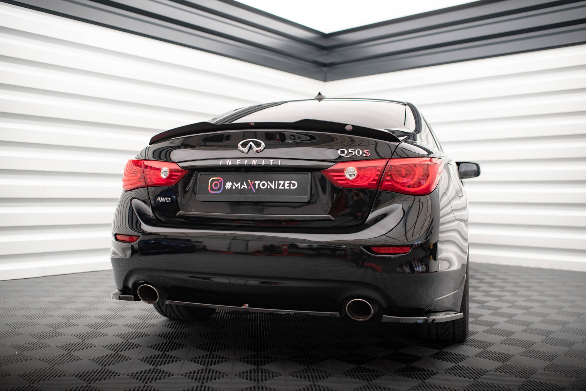 Spoiler Cap Infiniti Q50 S Mk1 - Image 2