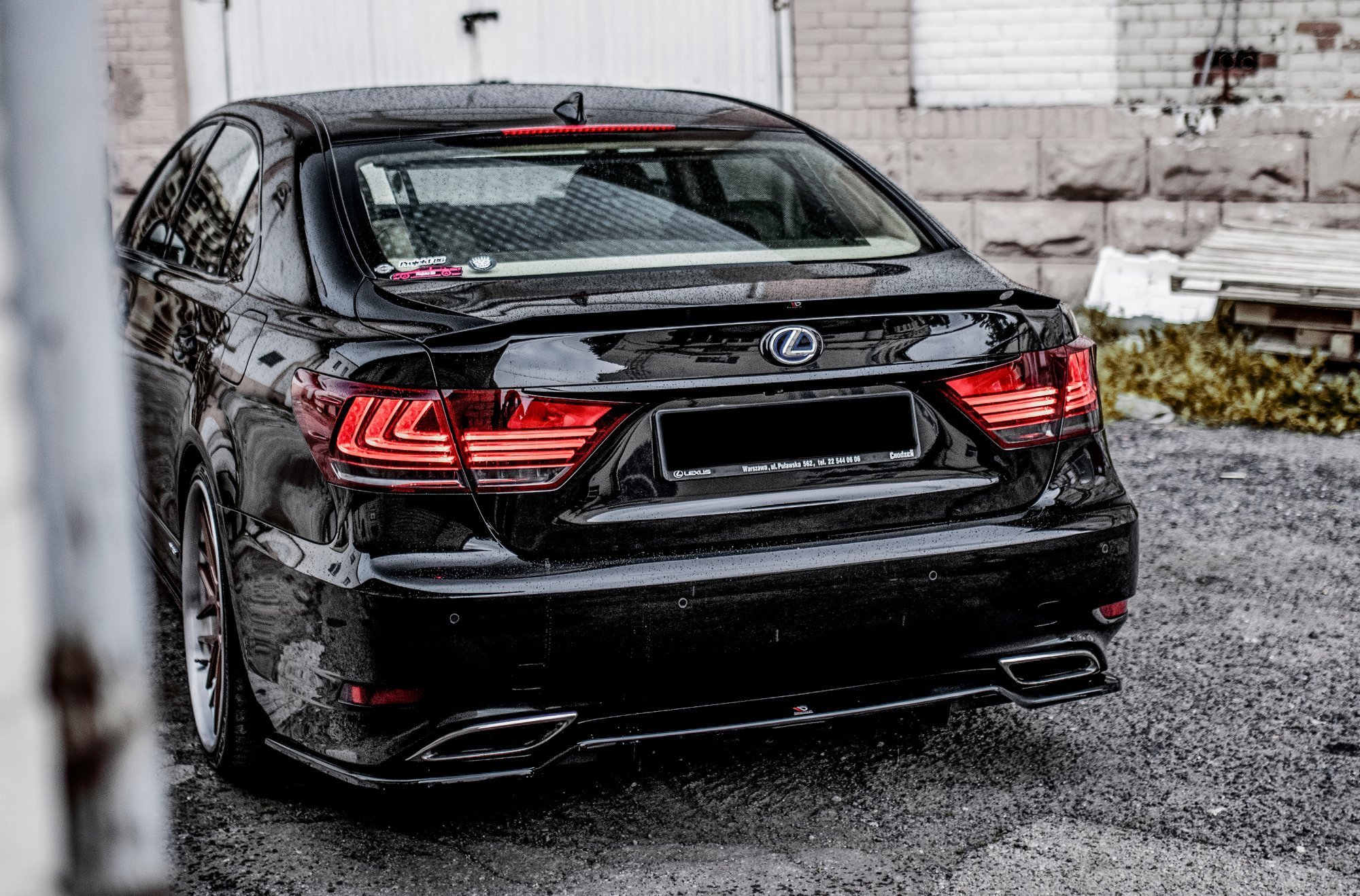 Spoiler Cap Lexus LS Mk4 Facelift - Image 6