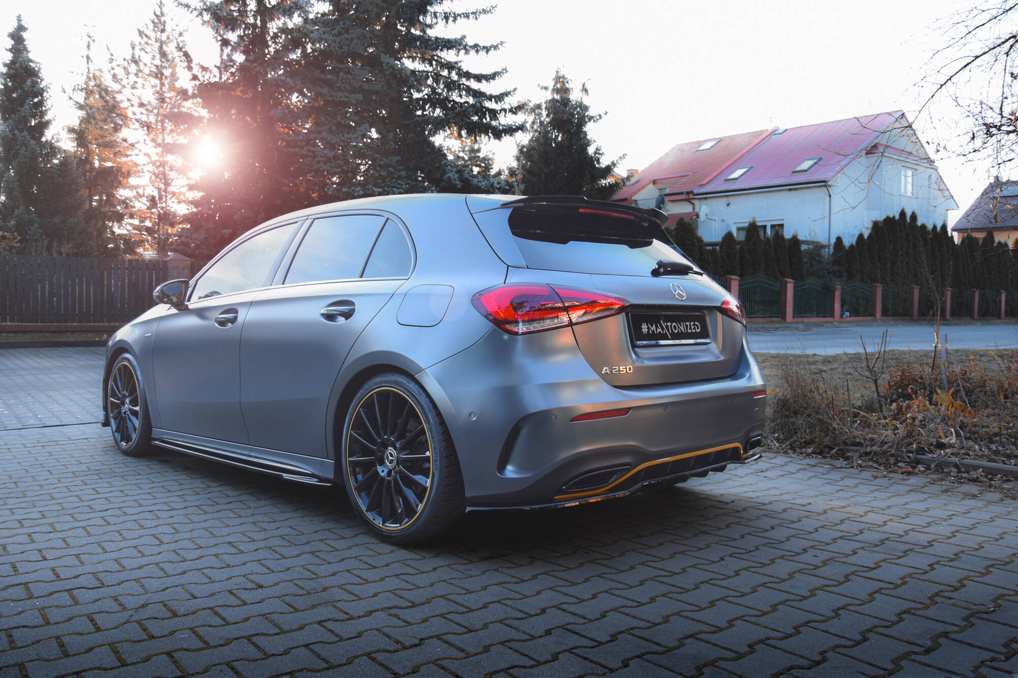 Spoiler Cap Mercedes-Benz A AMG-Line Hatchback W177 - Image 2