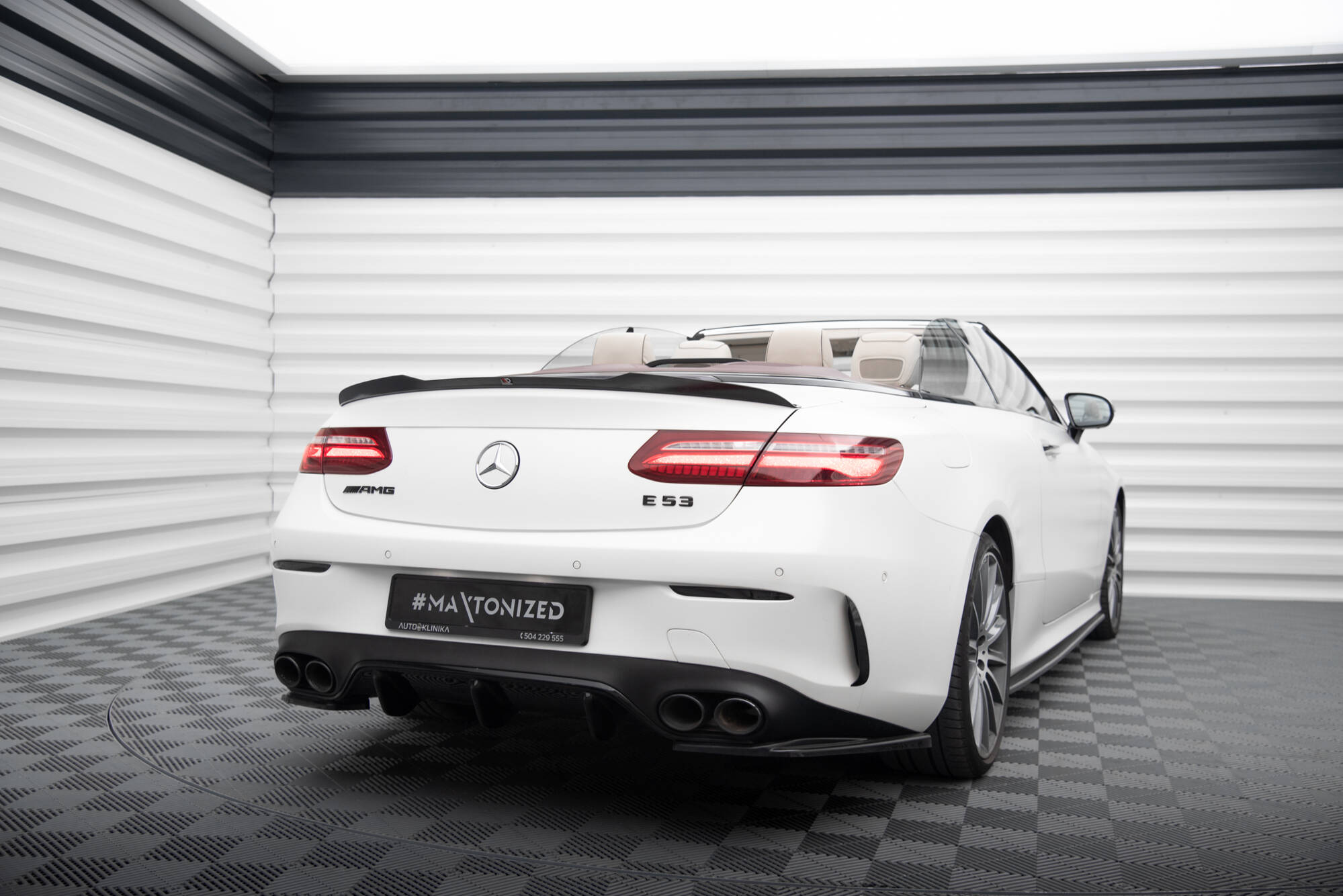 Spoiler Cap Mercedes-Benz E Cabriolet AMG-Line / E53 AMG A238 - Image 2