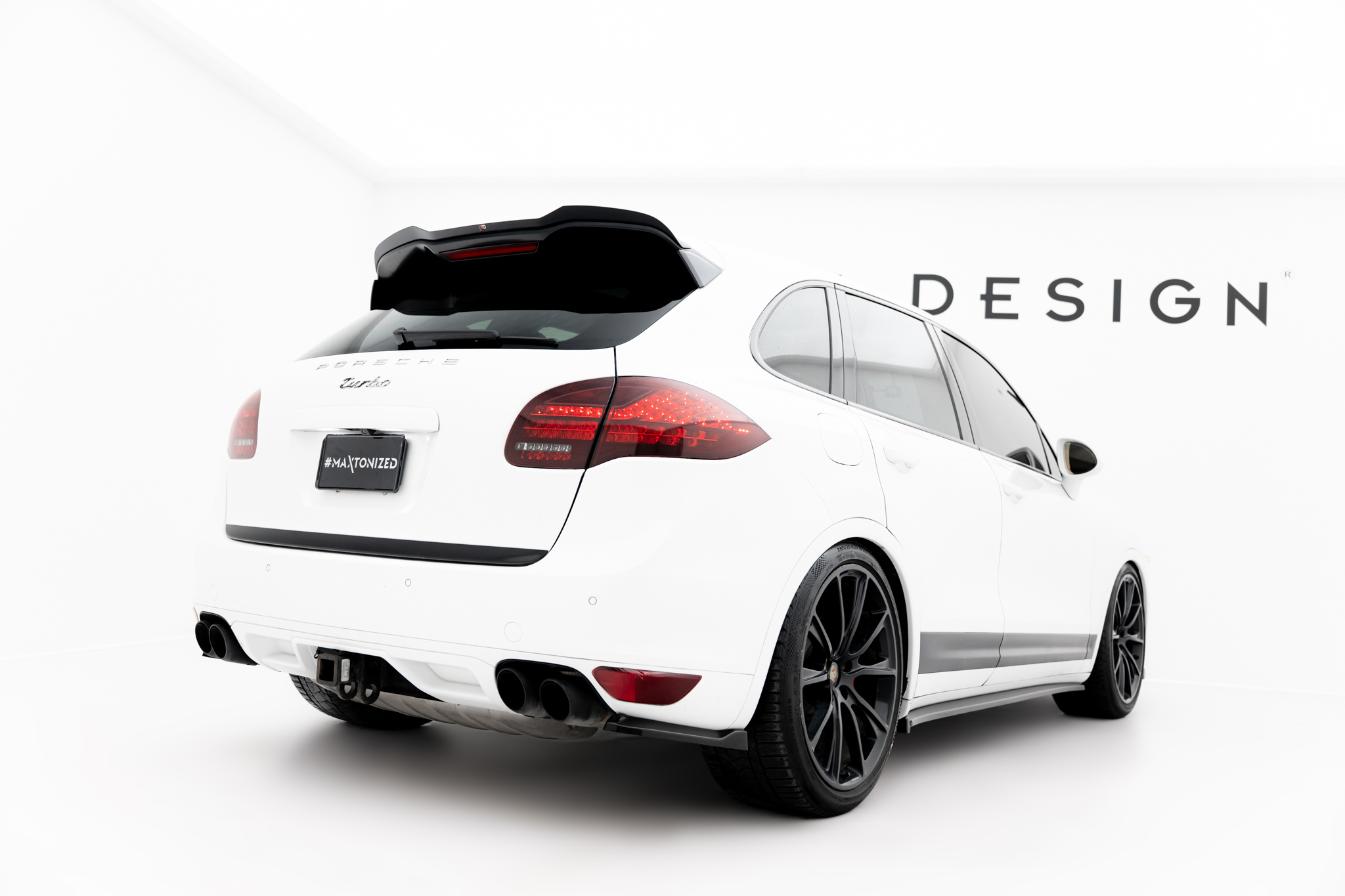 Spoiler Cap Porsche Cayenne Turbo / Standard Mk2 - Image 3