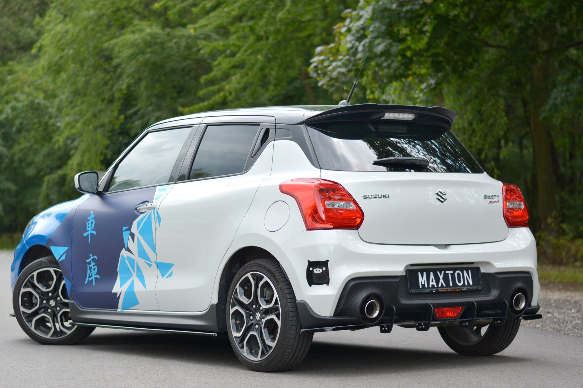 Spoiler Cap SUZUKI SWIFT 6 SPORT - Image 2