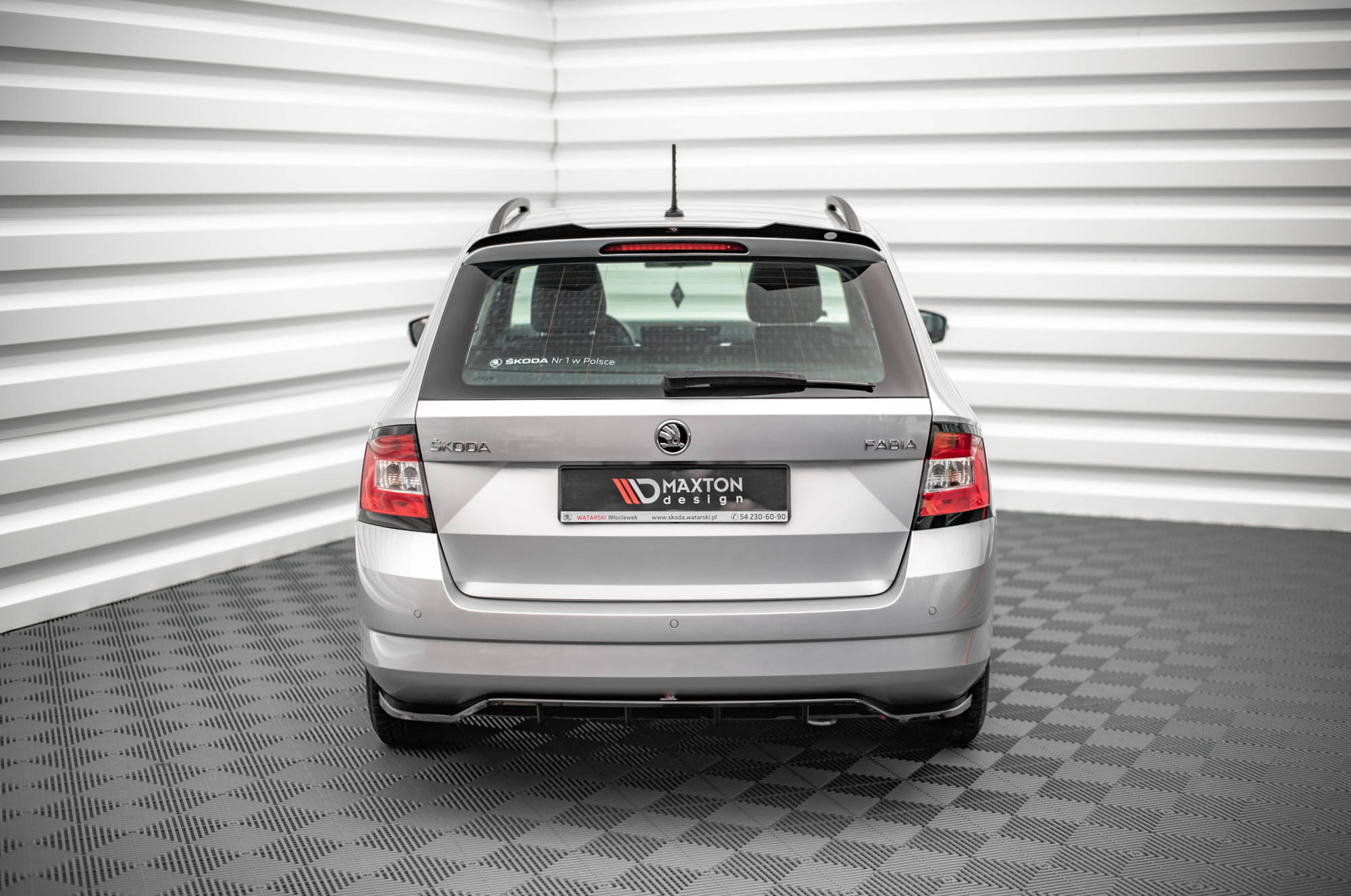 Spoiler Cap Skoda Fabia Combi Mk3 - Image 2