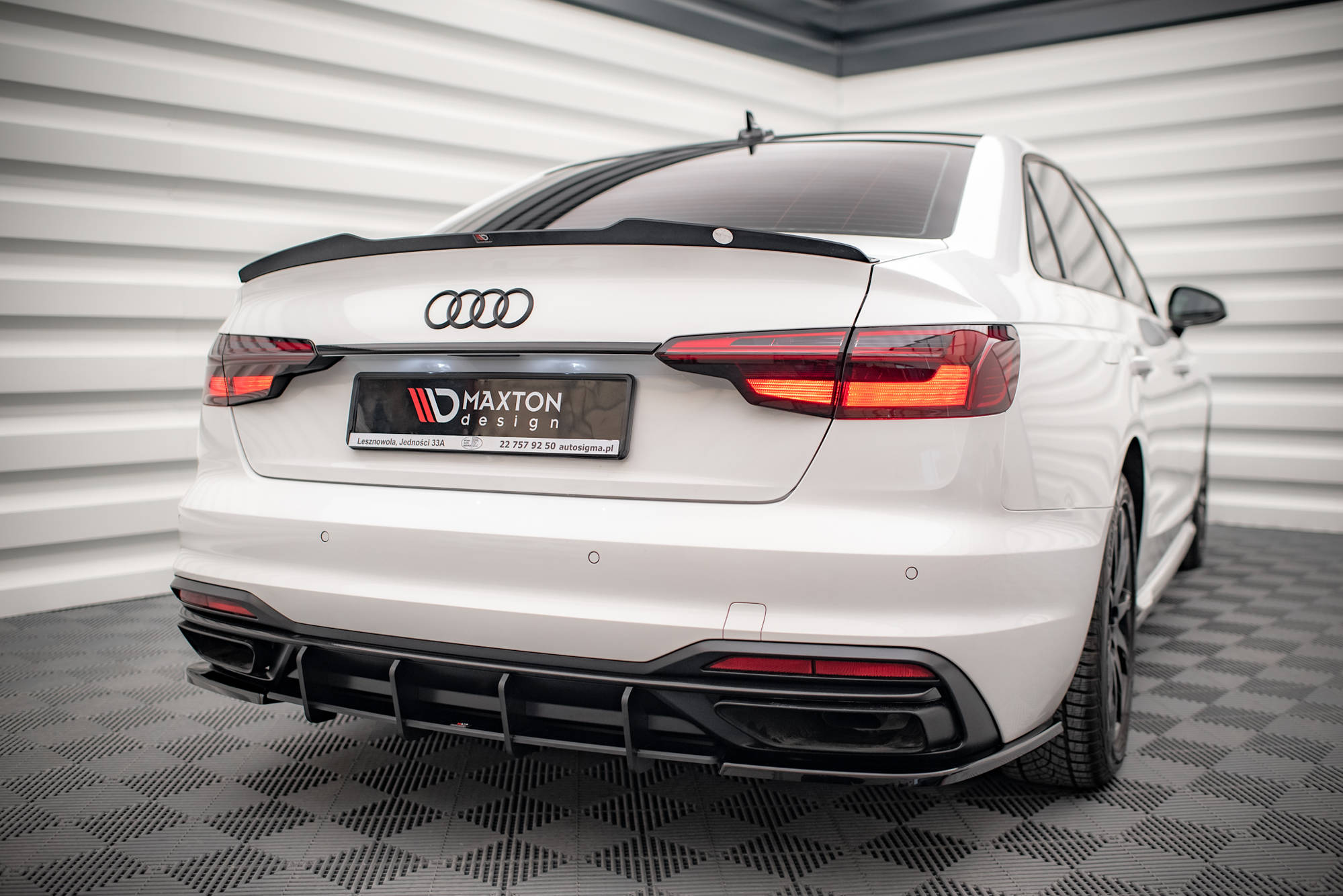 Spoiler Cap V.1 Audi S4 / A4 Standard / S-Line / Competition Sedan B9 / B9 Facelift - Image 2
