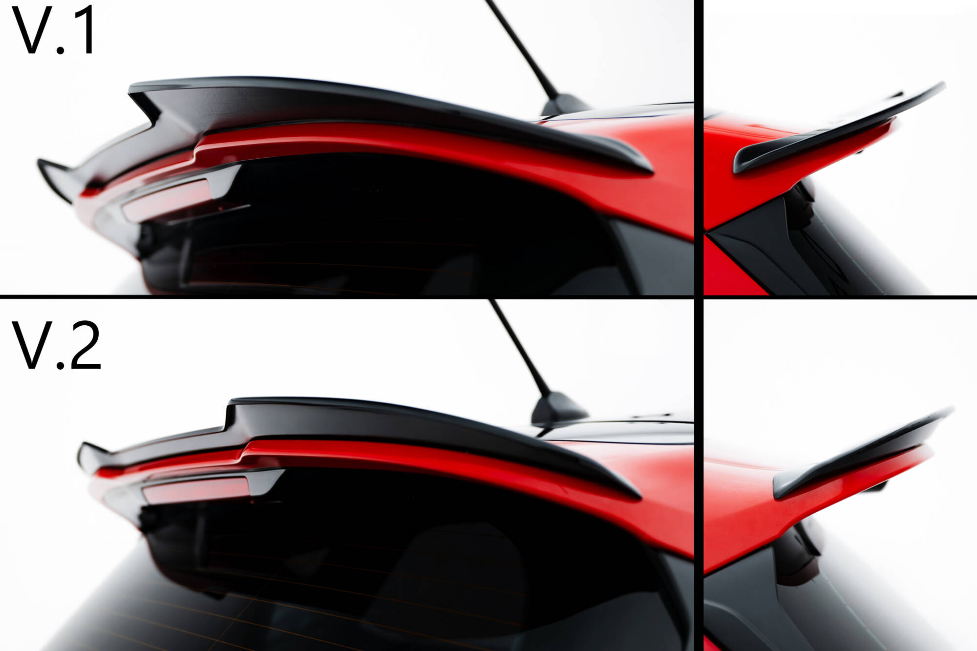 Spoiler Cap V.1 Ford Fiesta Mk8 ST / ST-Line - Image 3