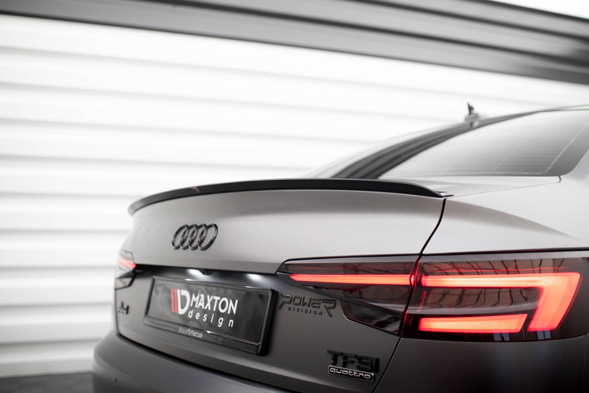 Spoiler Cap V.2 Audi S4 / A4 Standard / S-Line / Competition Sedan B9 / B9 Facelift - Image 4