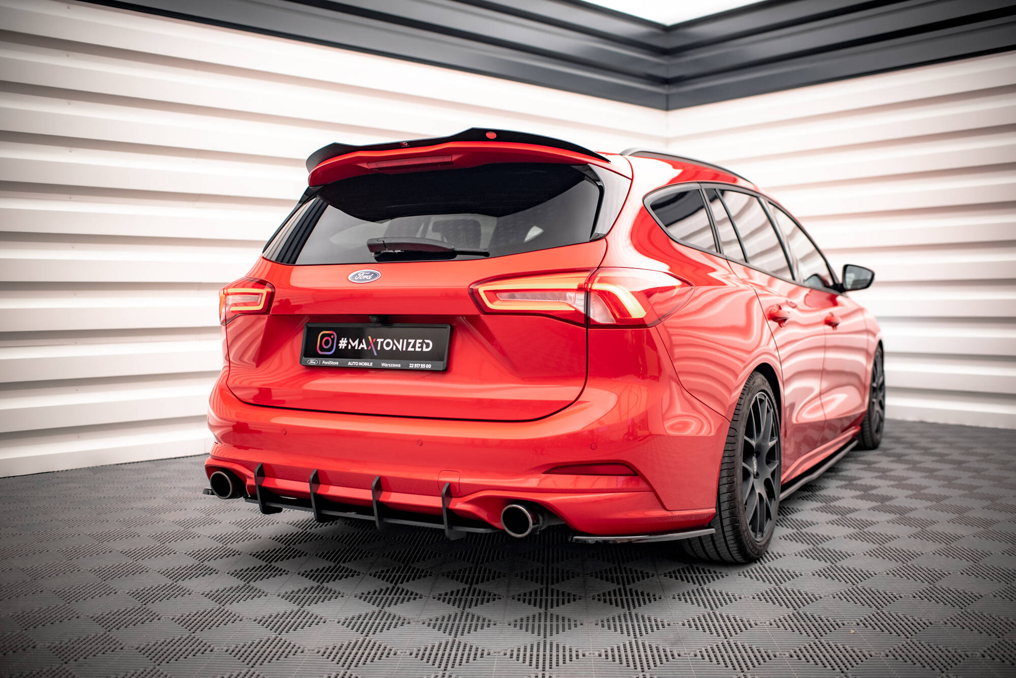 Spoiler Cap V.2 Ford Focus Estate ST-Line / ST-Line X / ST Mk4 - Image 2