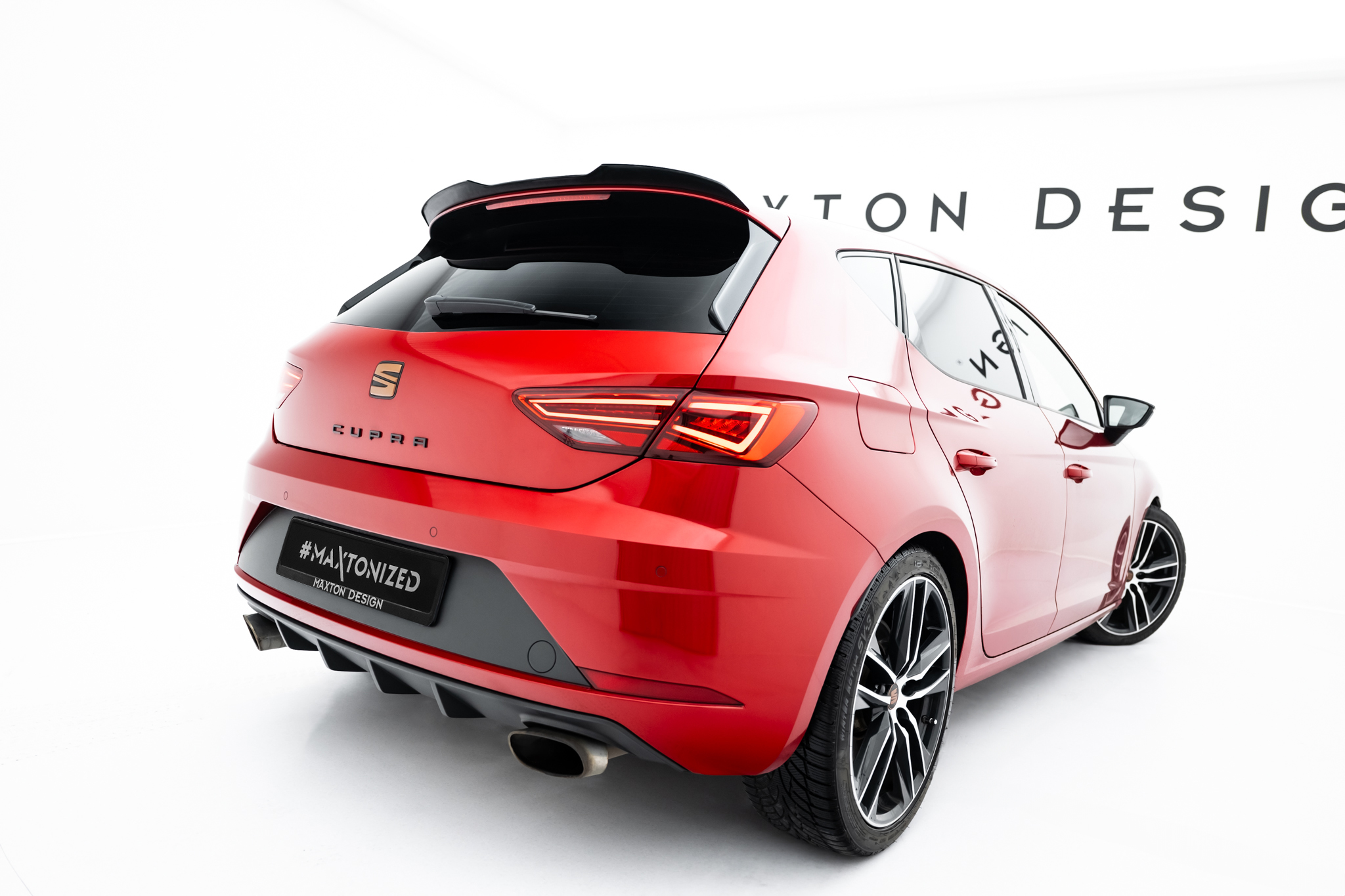 Spoiler Cap V.2 Seat Leon Cupra Hatchback Mk3 - Image 2