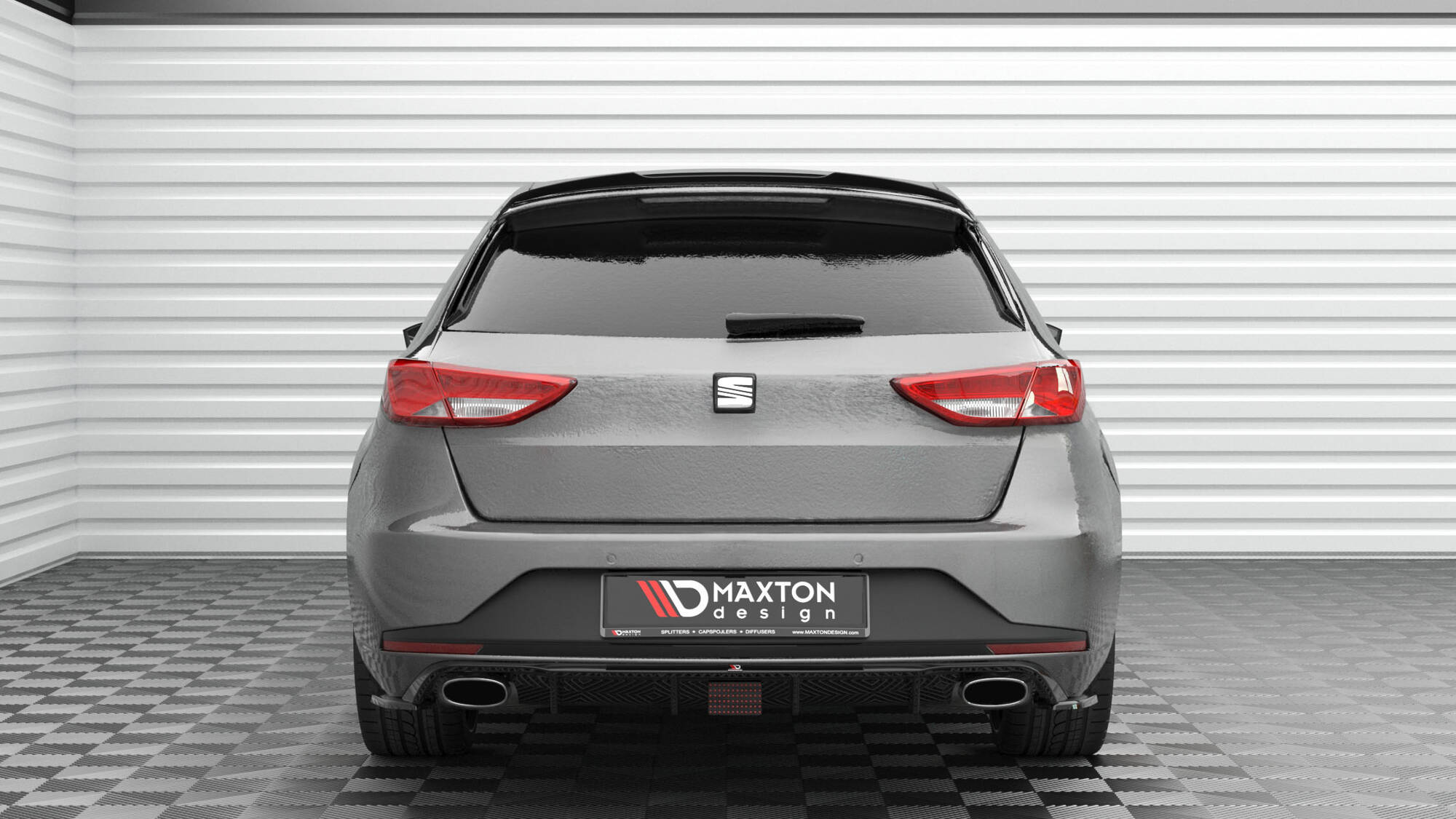 Spoiler Cap V.2 Seat Leon Cupra Sportstourer Mk3 Facelift - Image 2