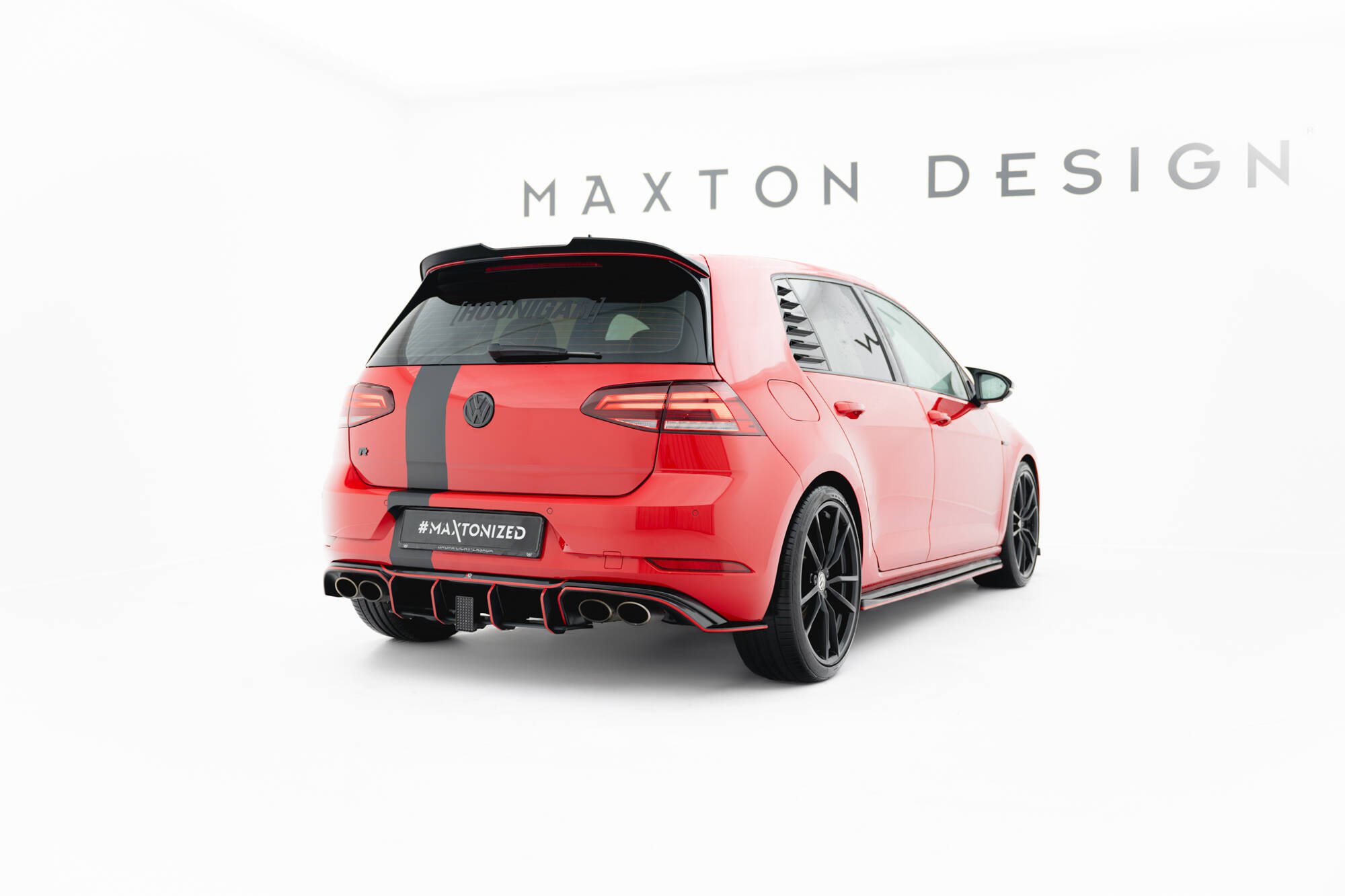 Spoiler Cap V.2 Volkswagen Golf 7 R / R-Line / GTI - Image 4
