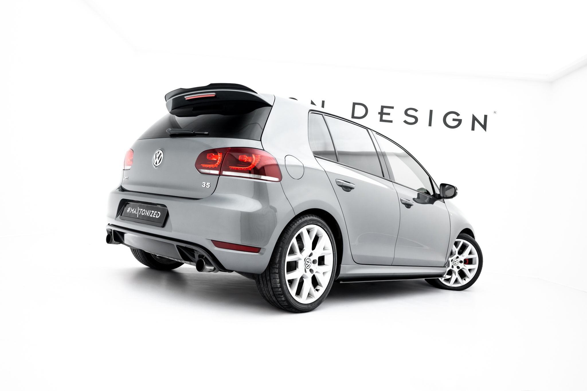 Spoiler Cap VW GOLF MK6 GTI / R - Image 3
