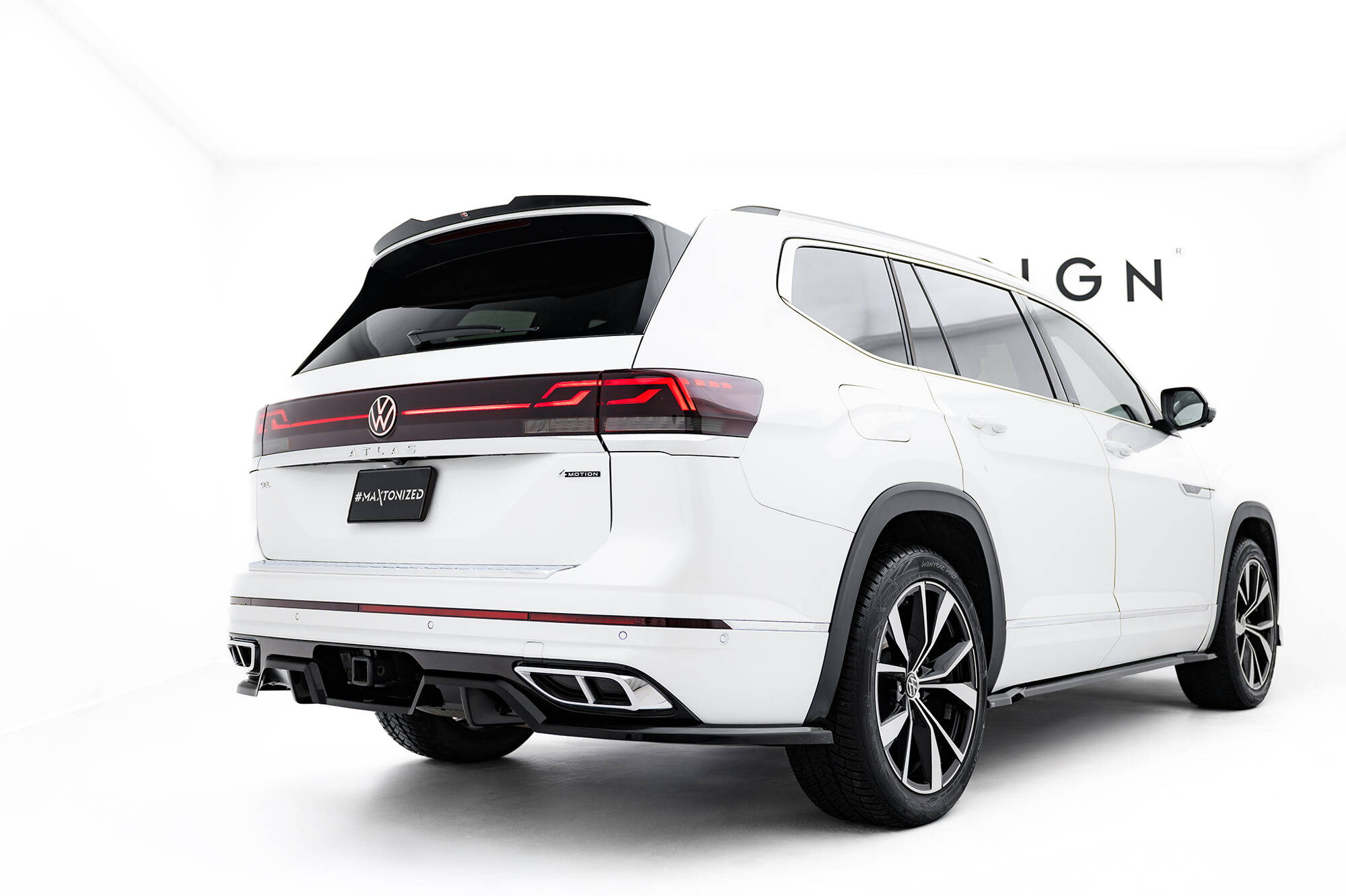 Spoiler Cap Volkswagen Atlas R-Line Mk1 Facelift 2 - Image 2